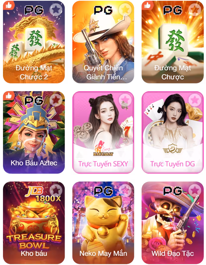 Trò chơi hot nhất tại EA8